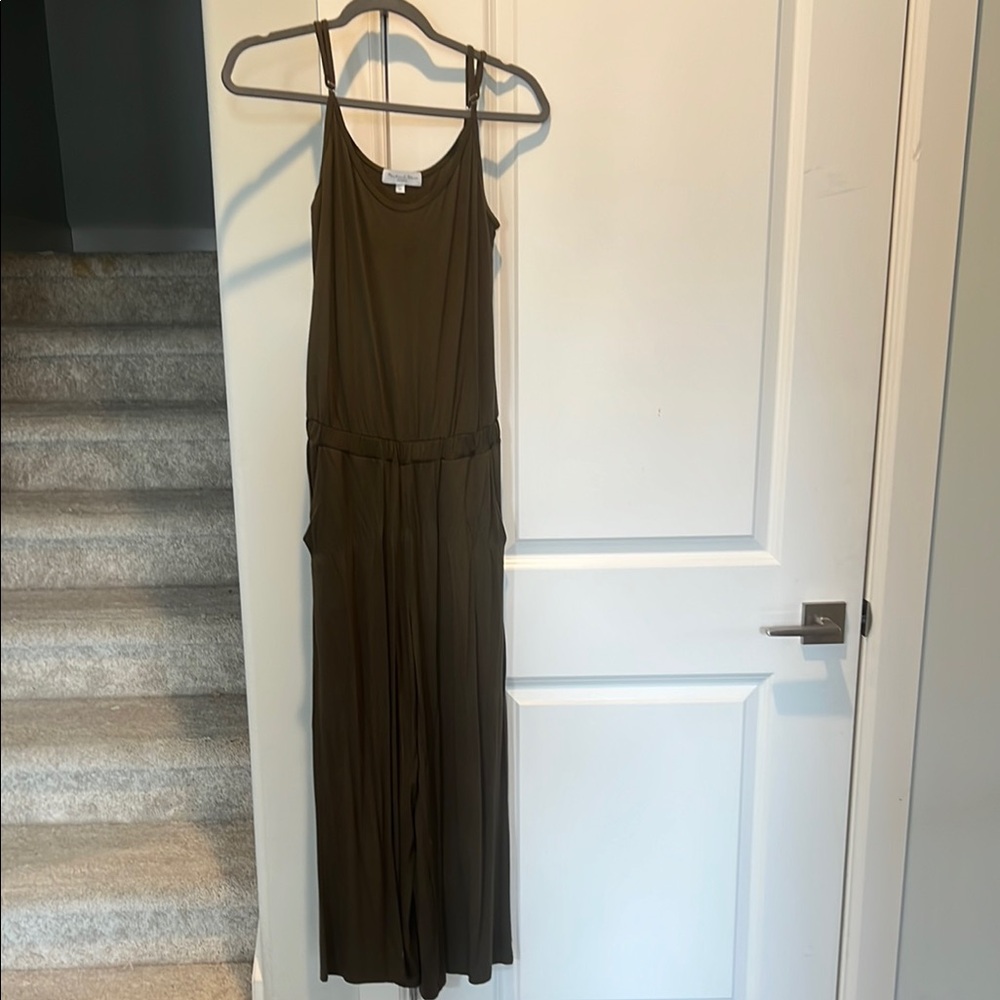 Olive Green Jumpsuit